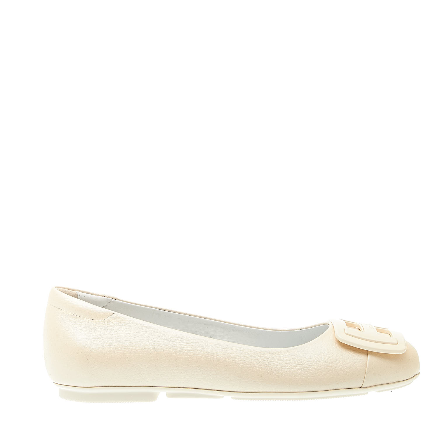 Sorelle Perego ballerina pelle panna