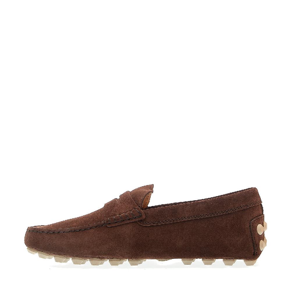 Sorelle Perego mocassino bubble in camoscio marrone Offerta Anniversario