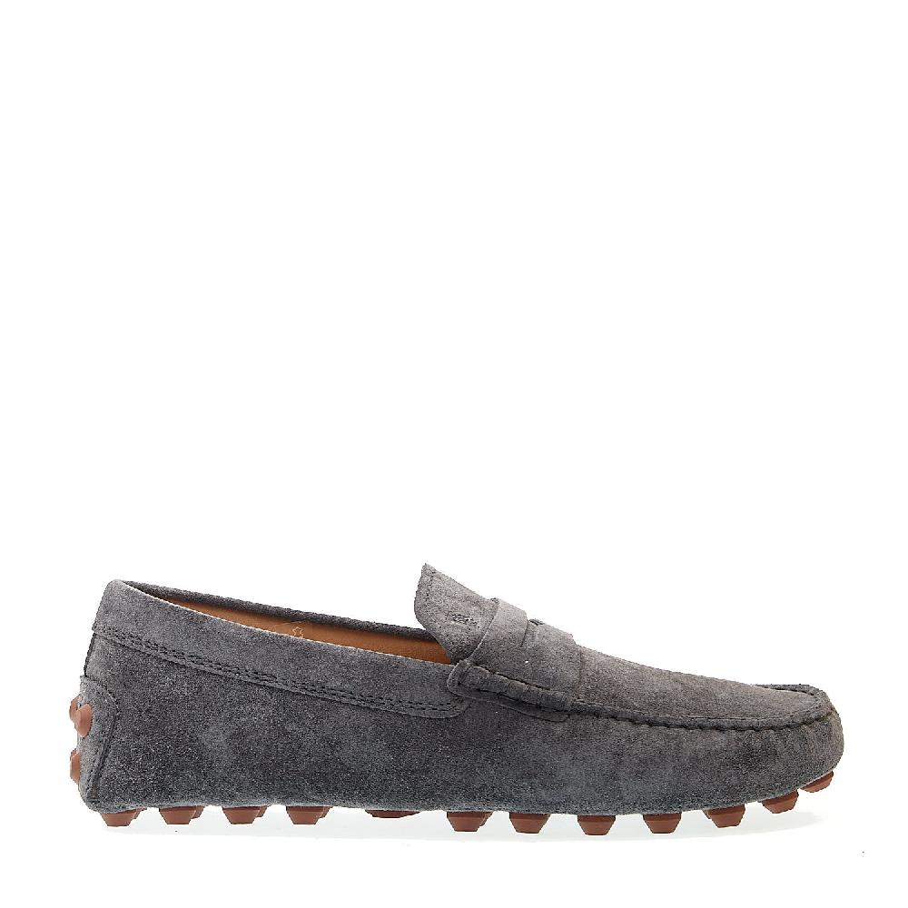 Sorelle Perego mocassino bubble in camoscio grigio Smaltimento dello stoccaggio