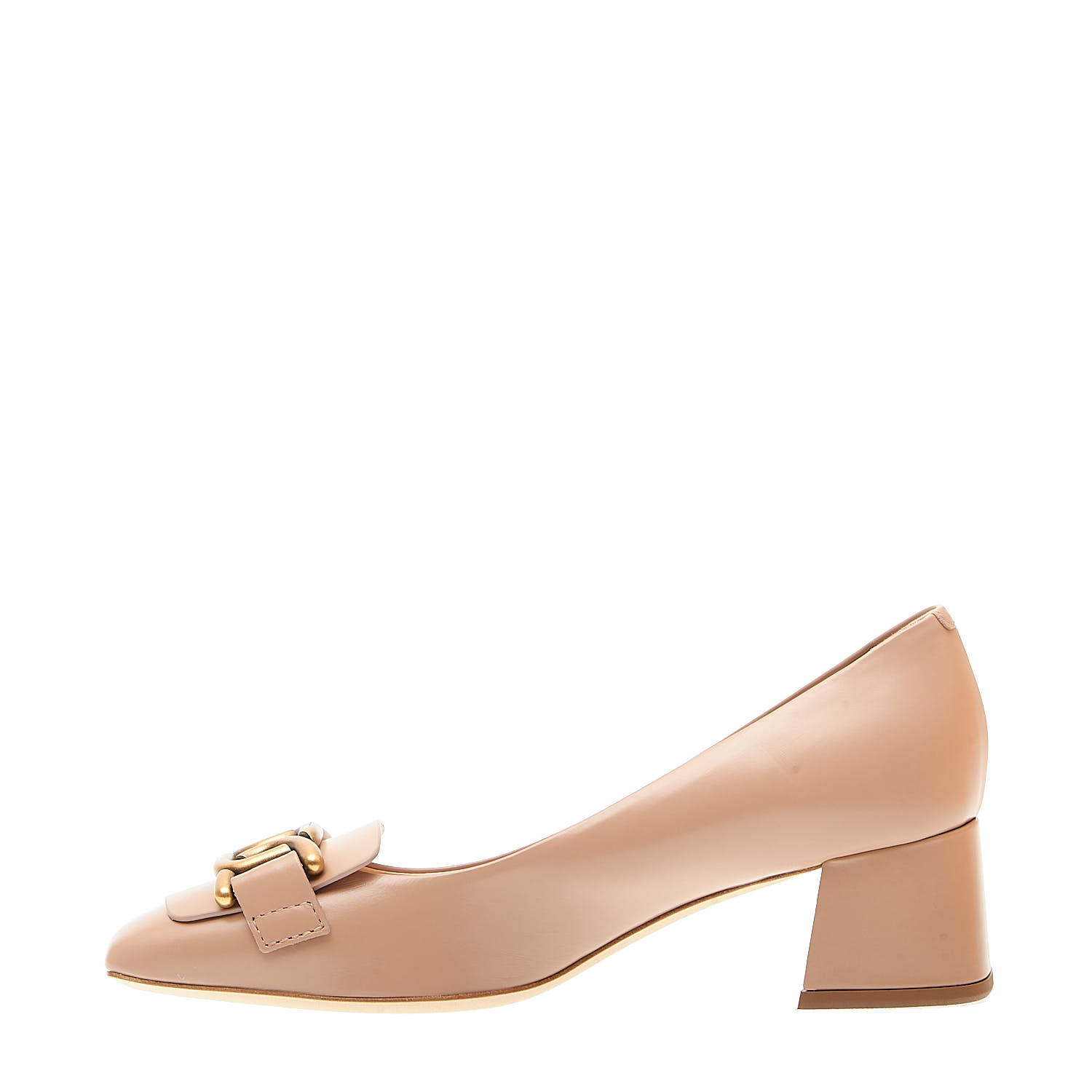 Sorelle Perego pump tacco 50 mm in pelle nude Offerte esclusive