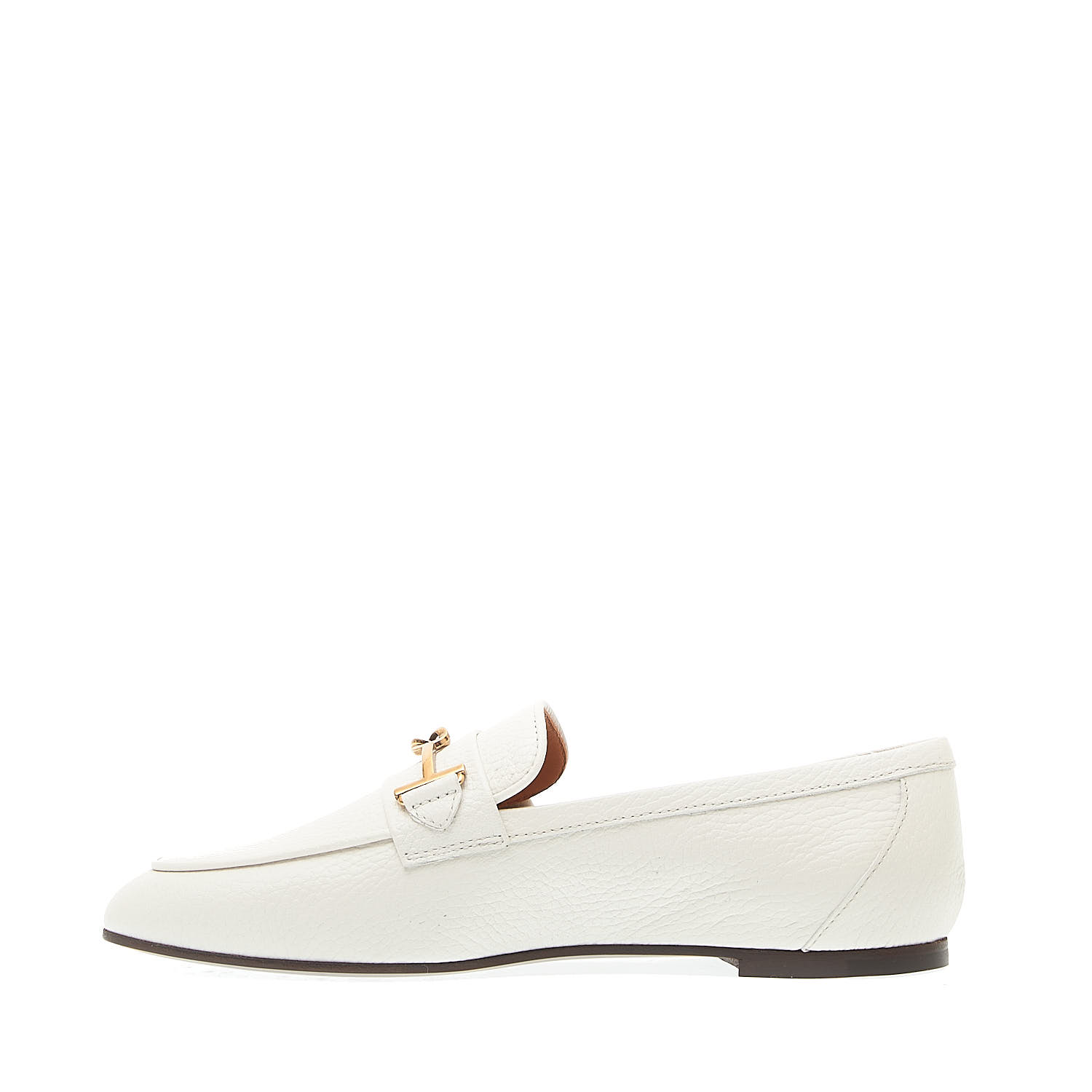 Sorelle Perego mocassino in pelle bianco morsetto Offerte stagionali