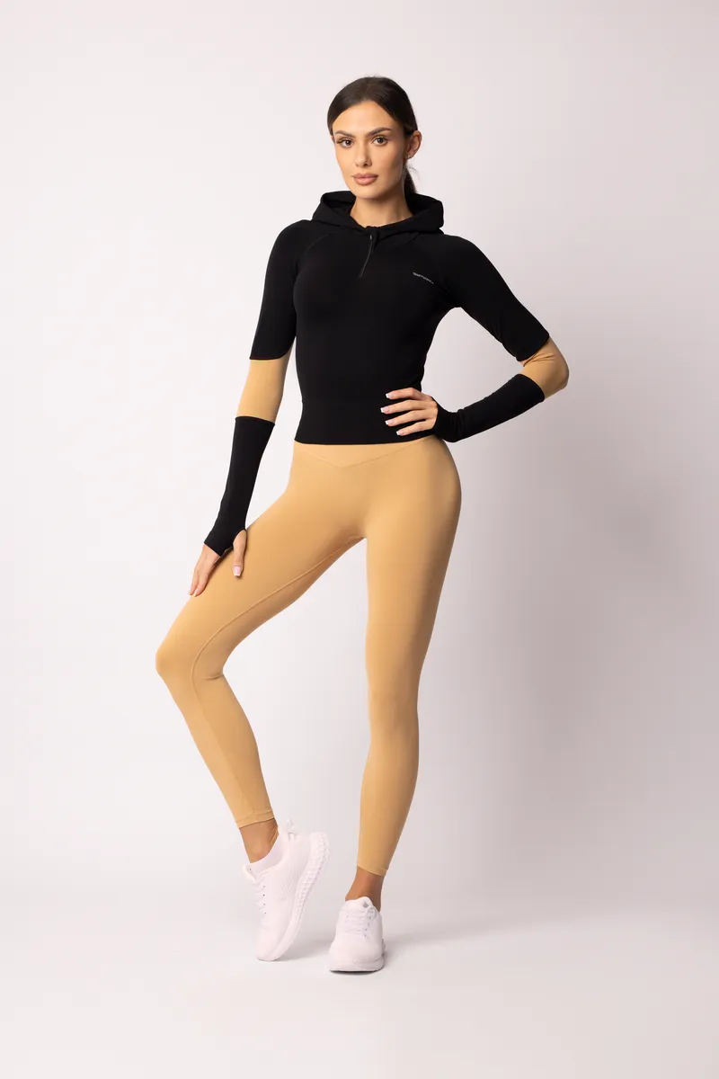 Spaio SPAIO FELPA ADAPT – DOUBLE COLOUR ICED CAFFEE/BLACK I Più Venduti