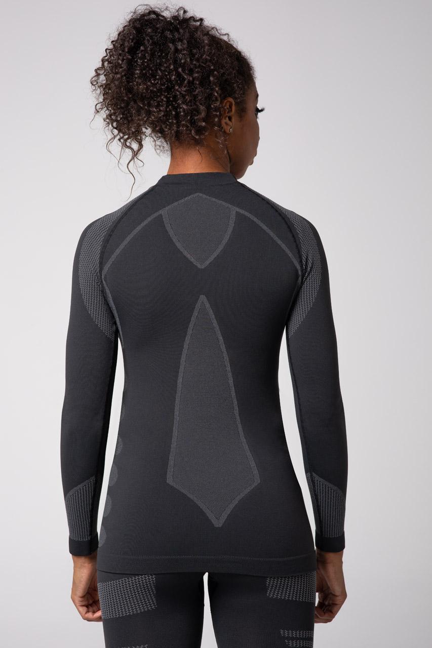 Spaio SPAIO MAGLIETTA TERMOATTIVA CON MANICHE LUNGHE THERMO-EVO DONNA GRIGIO/GRIGIO CHIARO 2025