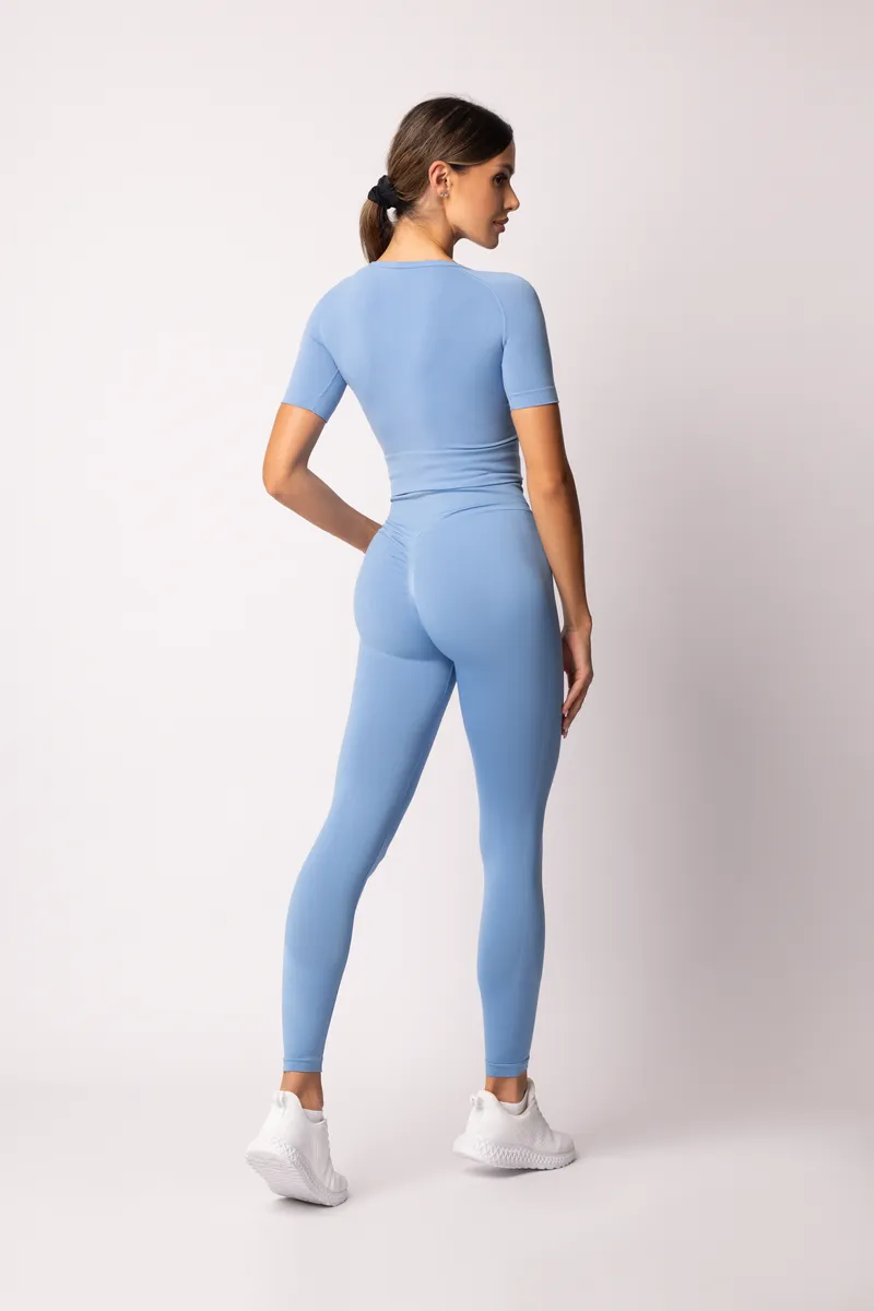 Spaio SPAIO RASHGUARD ADAPT MANICA CORTA LINCHEN BLUE Qualità Garantita