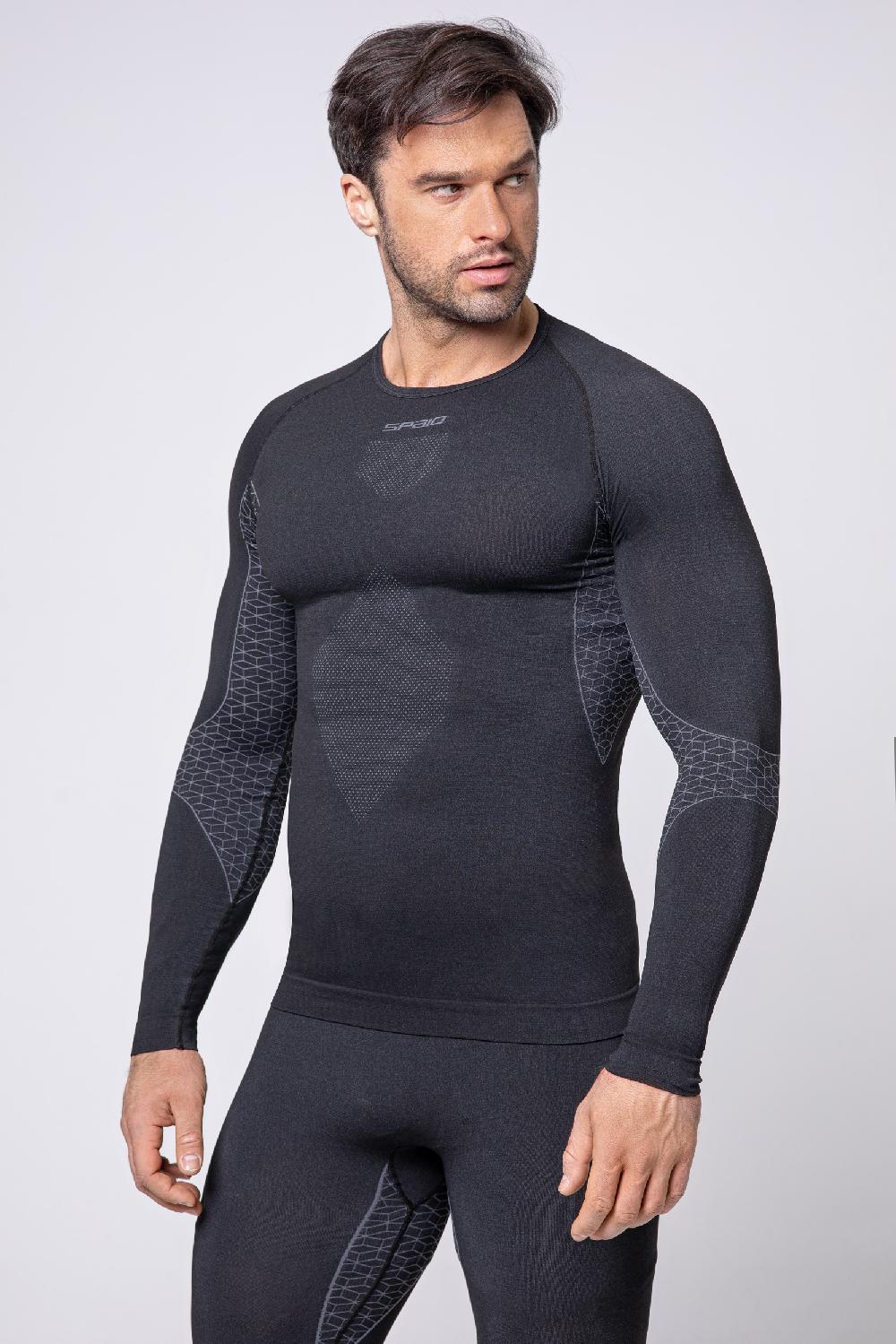 Spaio SPAIO M/L MAGLIA BREEZE UOMO NERO/GRIGIO Presa