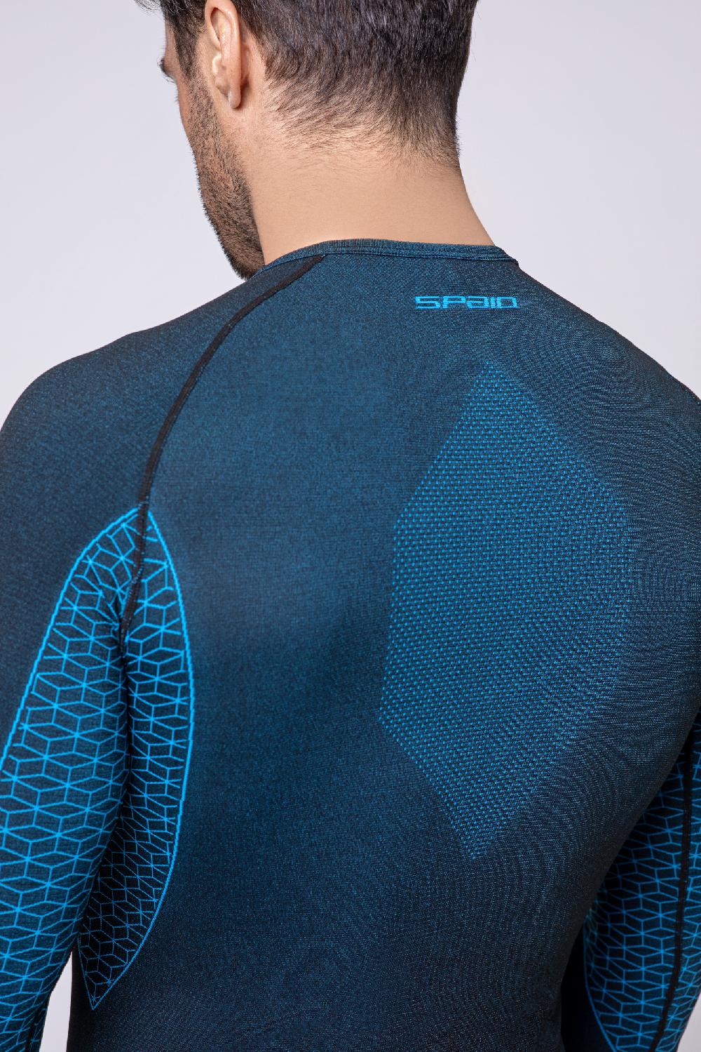 Spaio SPAIO M/L MAGLIA BREEZE UOMO NERO/BLU Sconto