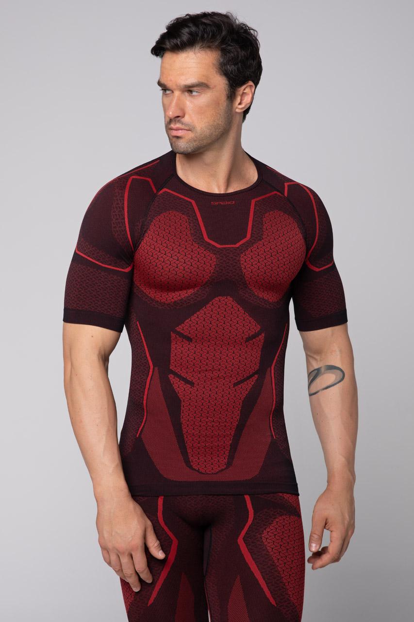 Spaio SPAIO MAGIETTA TERMOATTIVA „ADRENALINE” UOMO NERO/ROSSO