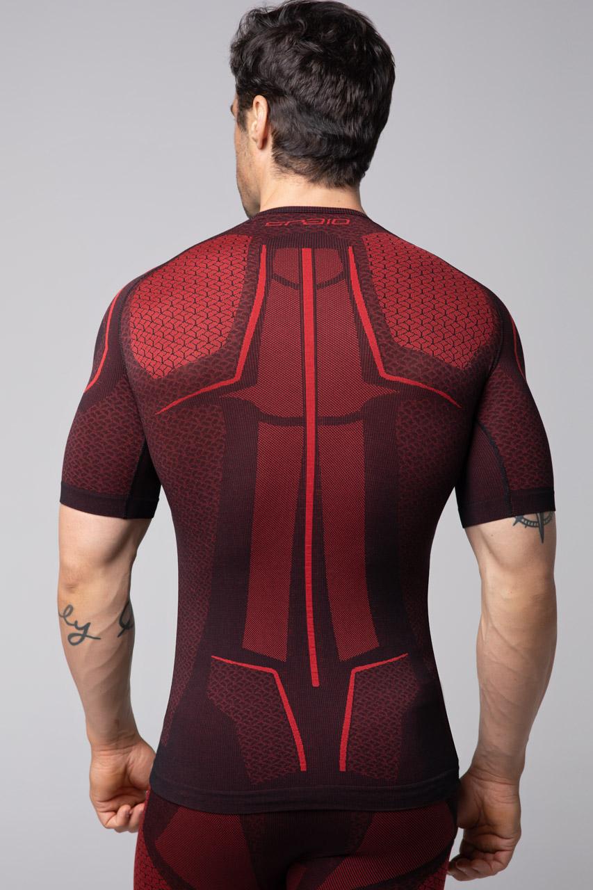 Spaio SPAIO MAGIETTA TERMOATTIVA „ADRENALINE” UOMO NERO/ROSSO Offerta