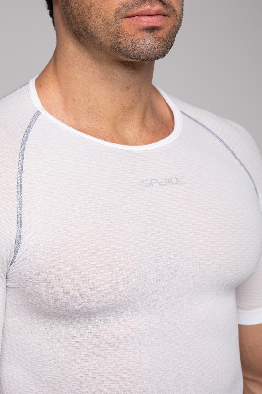 Spaio SPAIO CAMICIA TERMOATTIVA CON MANICHE CORTE BREATH BIANCO Outlet