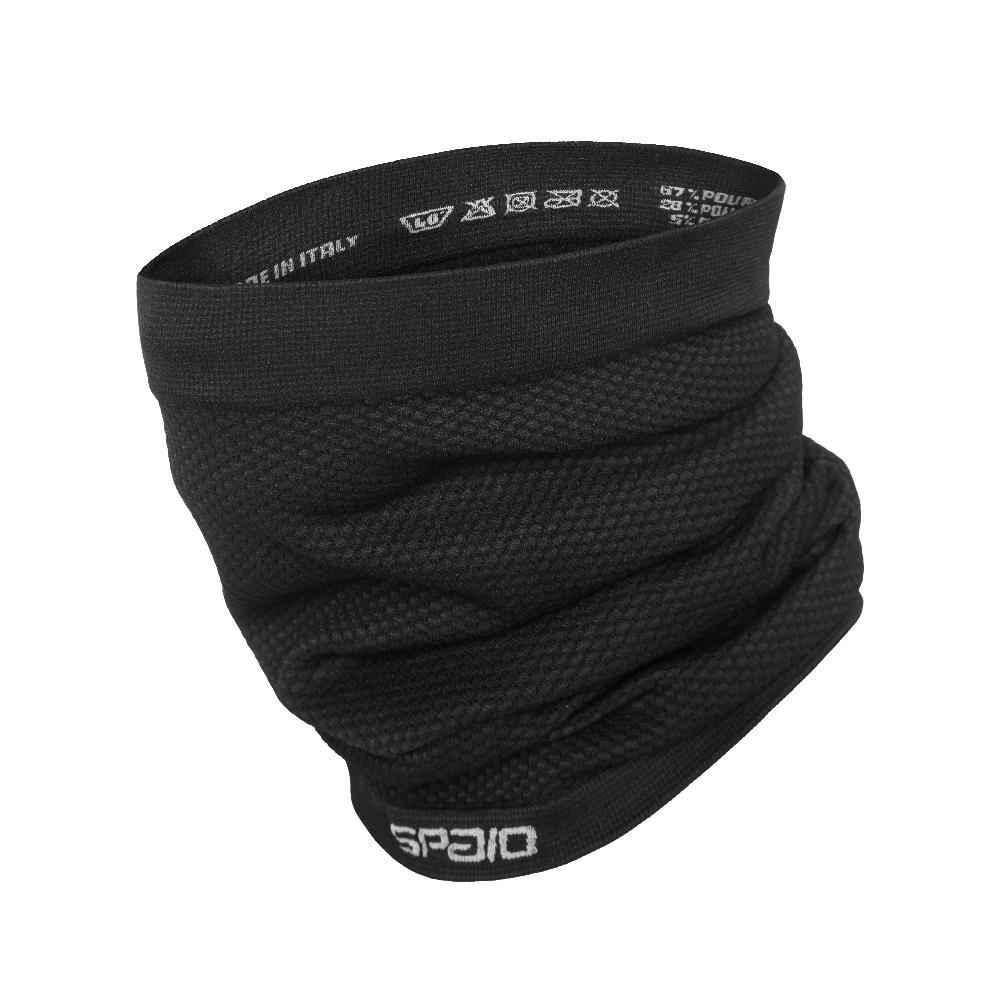 Spaio SPAIO RACE SCALDACOLLO MULTIFUNZIONALE BLACK/BLACK