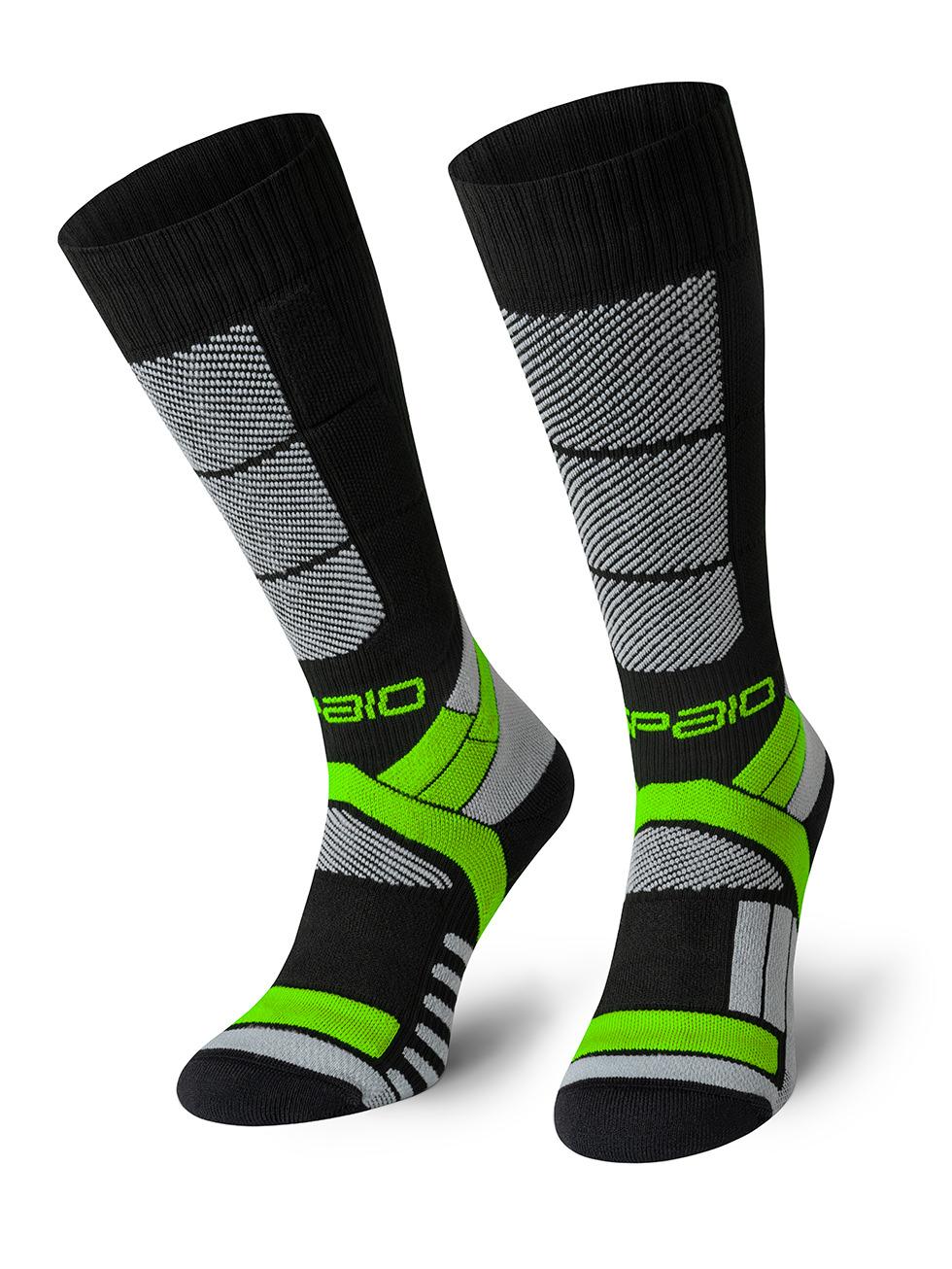Spaio SPAIO CALZE DA SCI THERMO-EVO 02 BLACK/GREEN