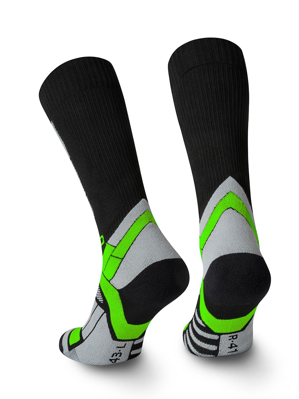 Spaio SPAIO CALZE DA SCI THERMO-EVO 02 BLACK/GREEN In Saldo