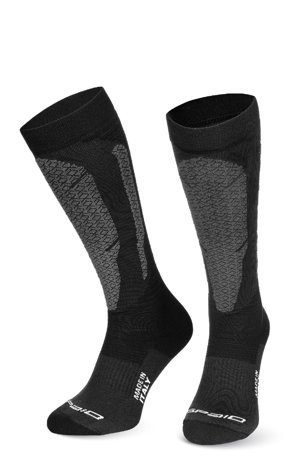 Spaio SPAIO CALZE COOLMAX "ADRENALINE" NERO/GRIGIO