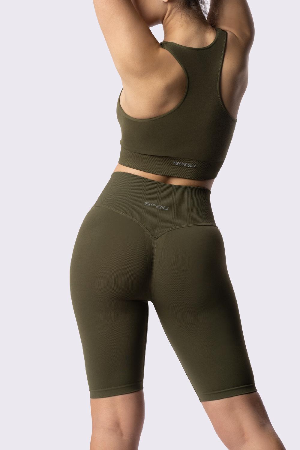 Spaio SPAIO FLEX INNERGY BIKER SHORTS KHAKI Shopping Online