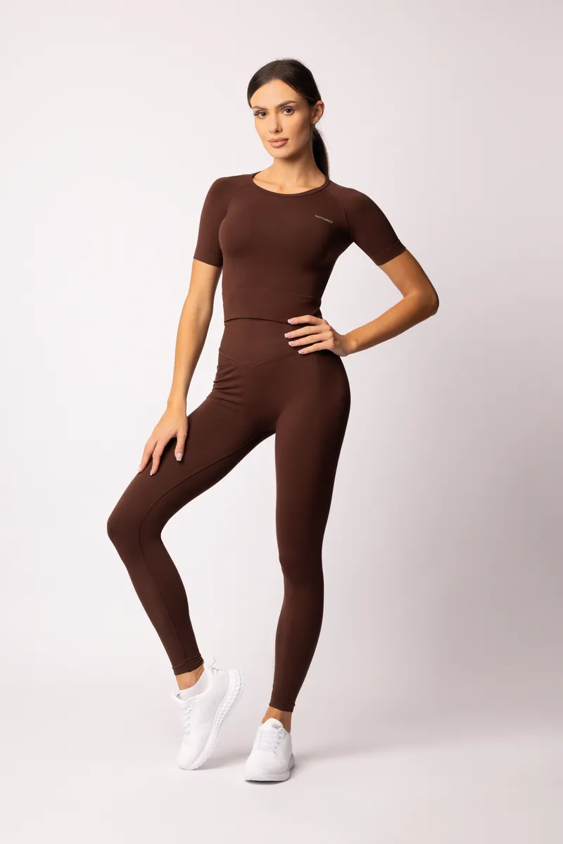 Spaio SPAIO RASHGUARD ADAPT MANICA CORTA COFFEE Prezzo Ridotto