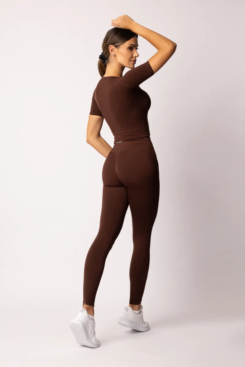 Spaio SPAIO RASHGUARD ADAPT MANICA CORTA COFFEE Prezzo Ridotto