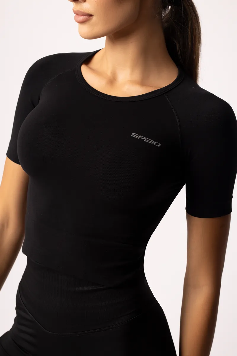 Spaio SPAIO RASHGUARD ADAPT MANICA CORTA BLACK