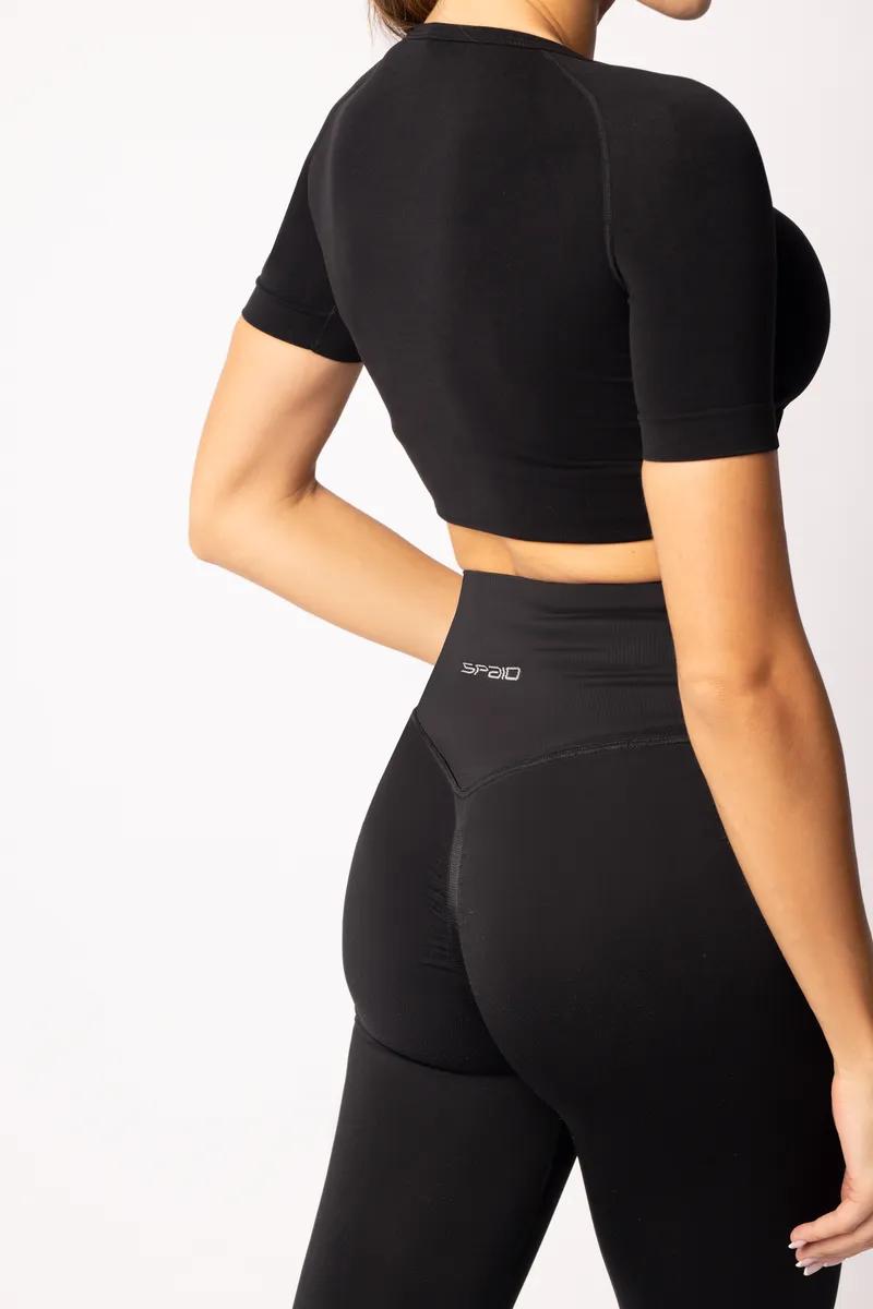 Spaio SPAIO RASHGUARD ADAPT MANICA CORTA BLACK Sconto
