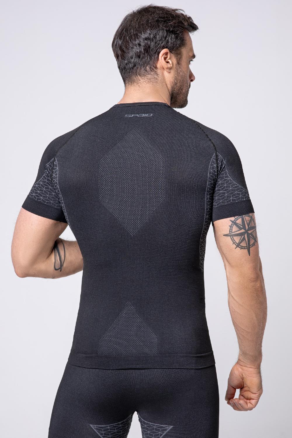 Spaio SPAIO M/C MAGLIA BREEZE UOMO NERO/GRIGIO