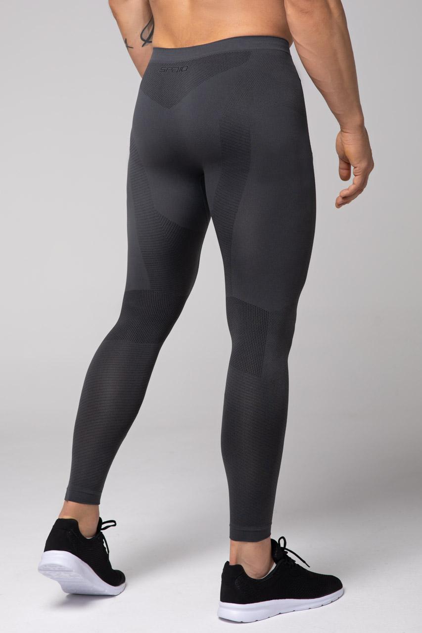 Spaio SPAIO LEGGINS TERMOATTIVI PLAY NEW GREY/NERO In Saldo