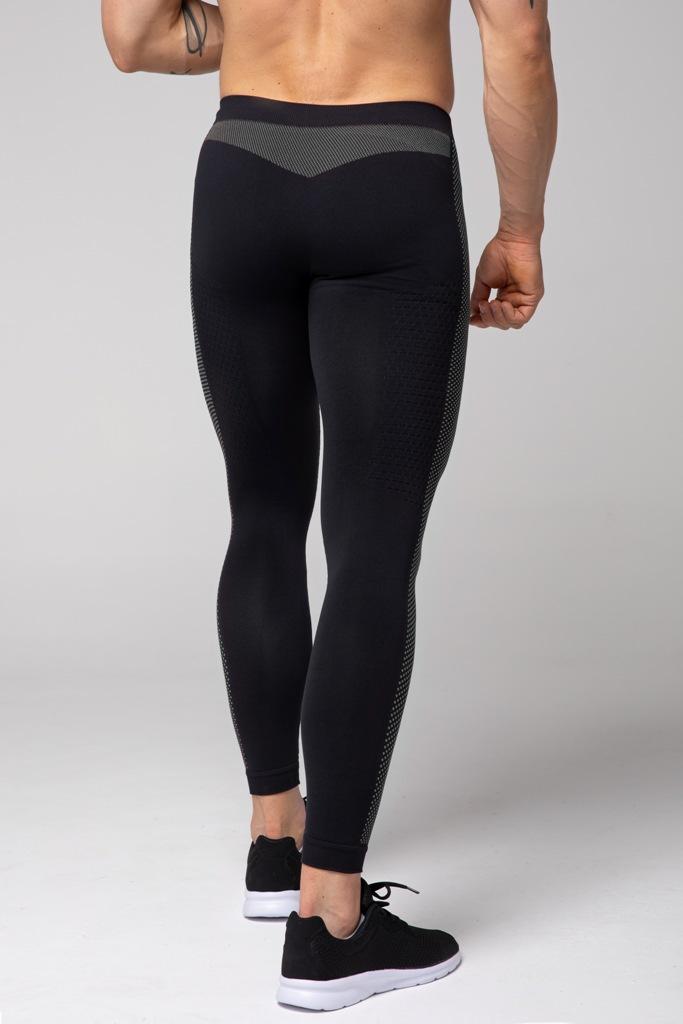Spaio SPAIO LEGGINGS TERMOATTIVI "FIERCE" NERO/GRIGIO Duty-free