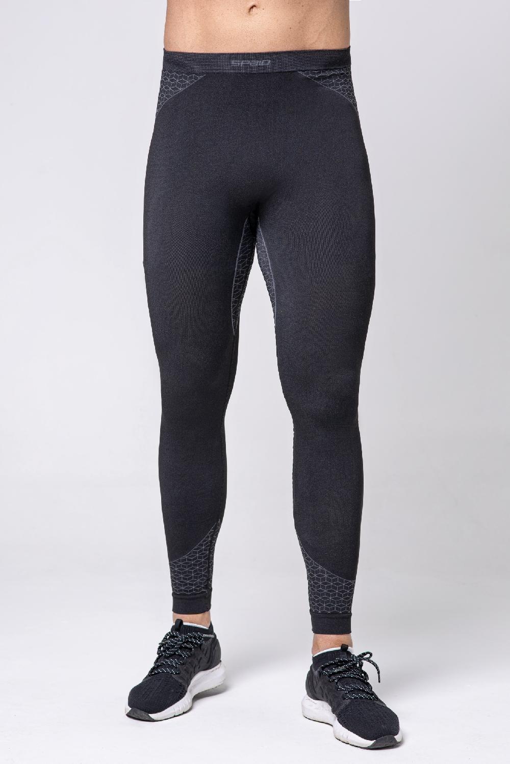 Spaio SPAIO LEGGINGS BREEZE UOMO NERO/BLU Qualità Garantita