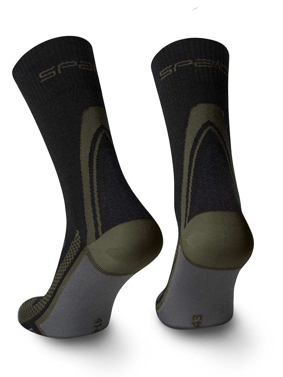 Spaio SPAIO Calze da trekking a compressione TACTICAL BLACK/KHAKI Italy