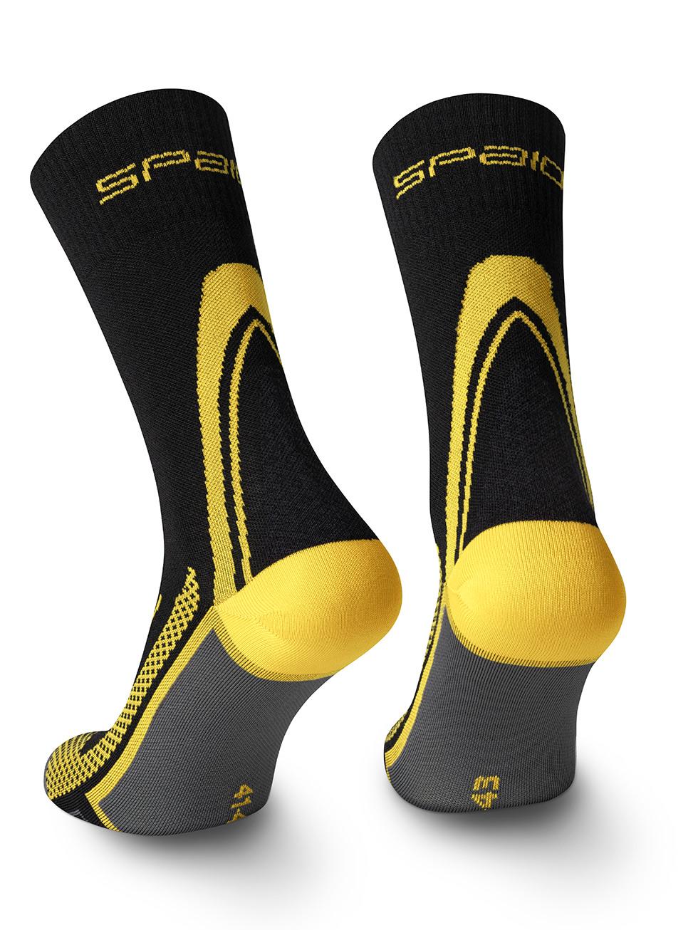 Spaio SPAIO Calze da trekking a compressione TACTICAL BLACK/YELLOW 2025