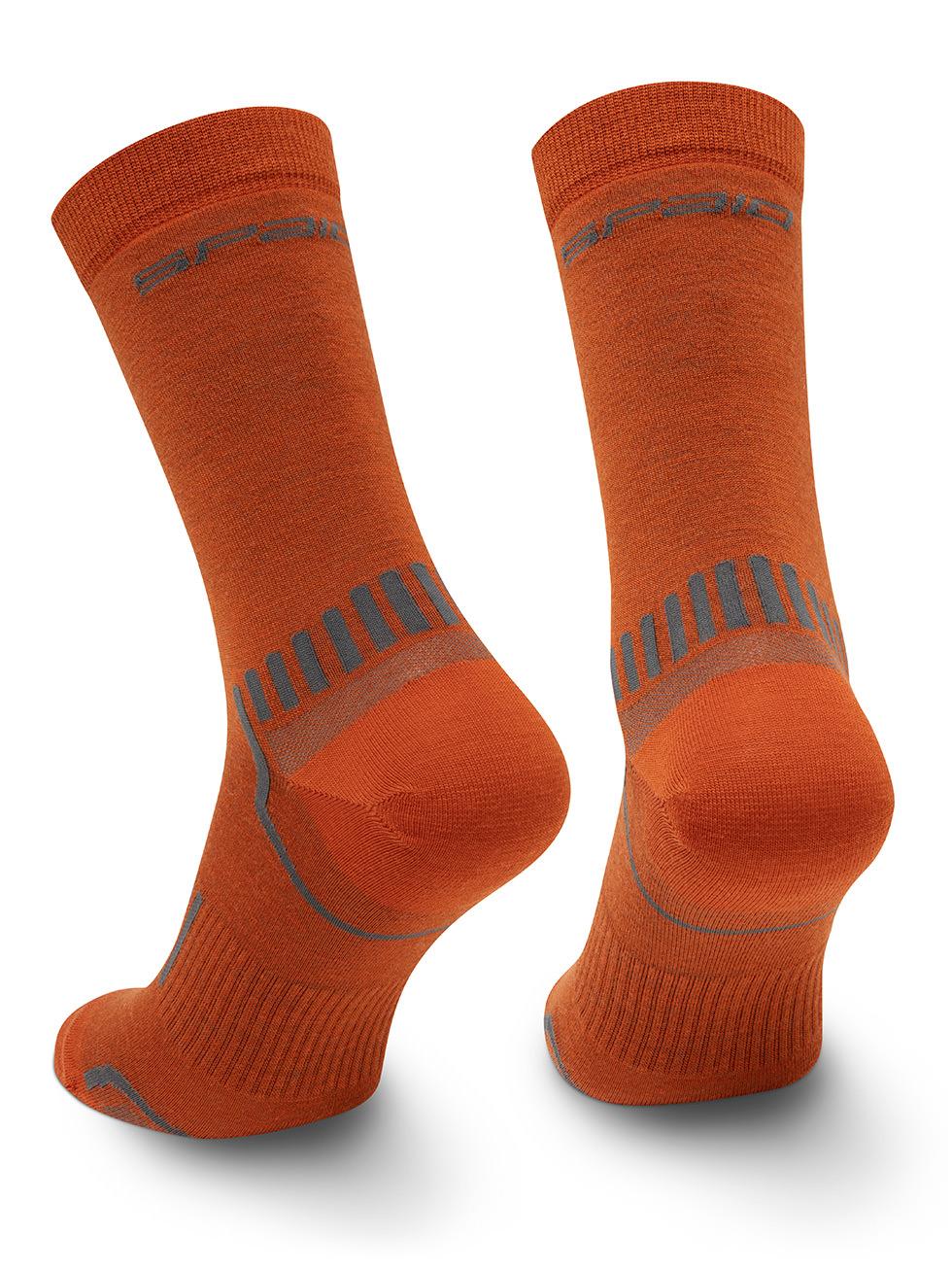 Spaio SPAIO CALZINI DA TREKKING ALPHA 02 ORANGE Spedizione Gratuita