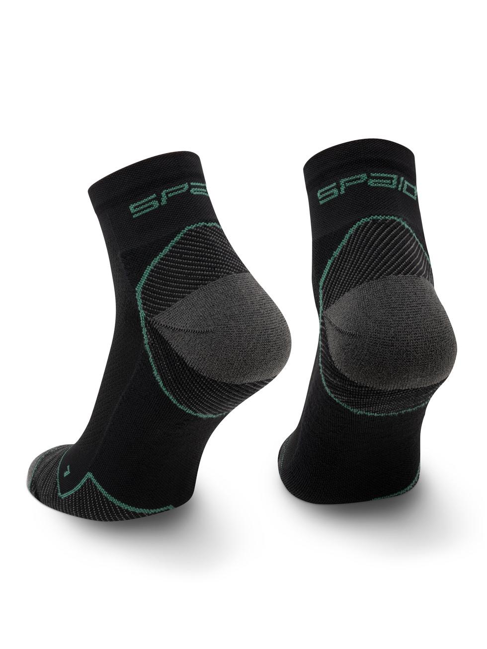 Spaio SPAIO CALZINI DA CORSA RUNNING 03 BLACK/GREEN Convenienza