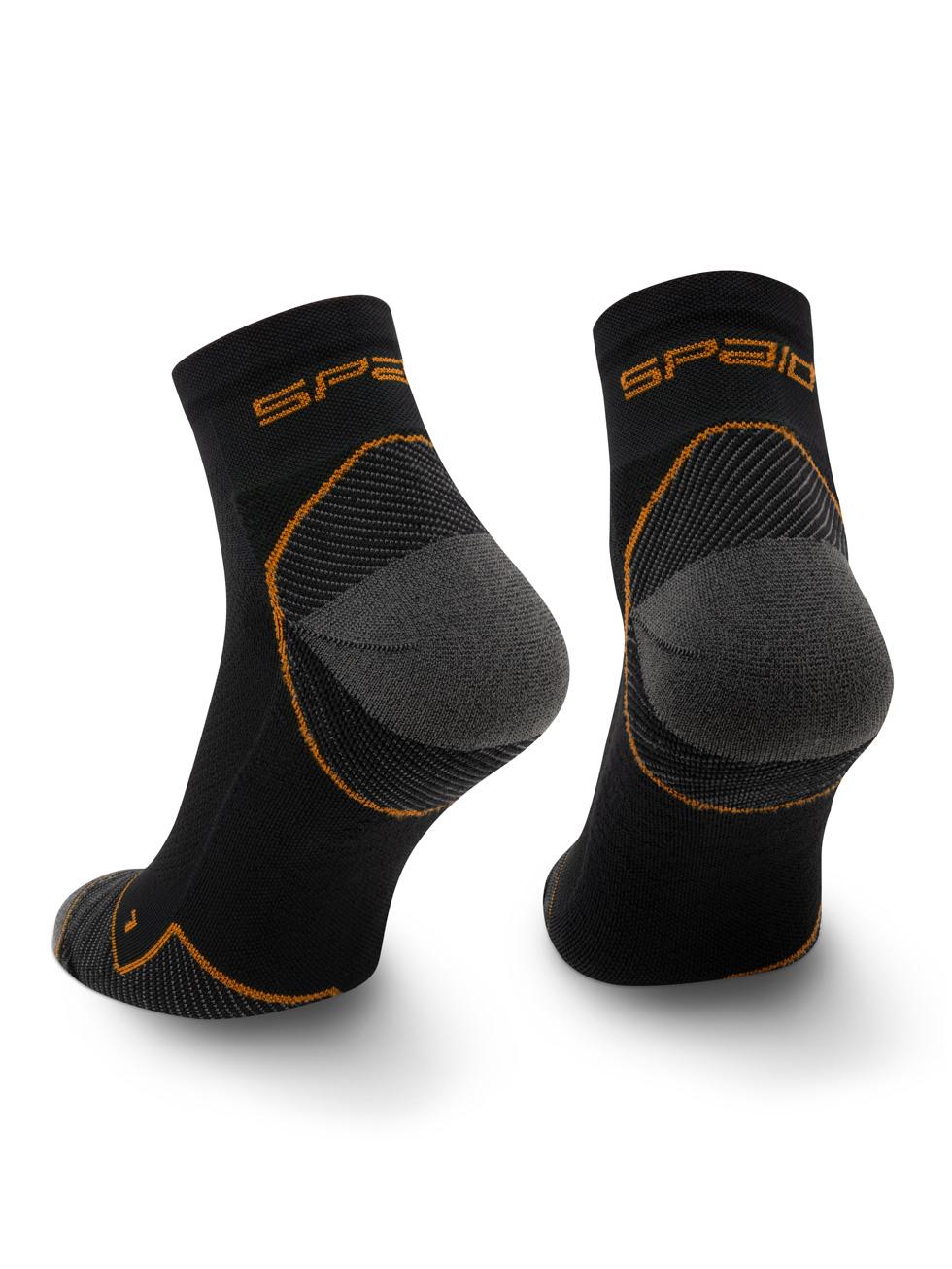 Spaio SPAIO CALZINI DA CORSA RUNNING 03 BLACK/ORANGE Novità