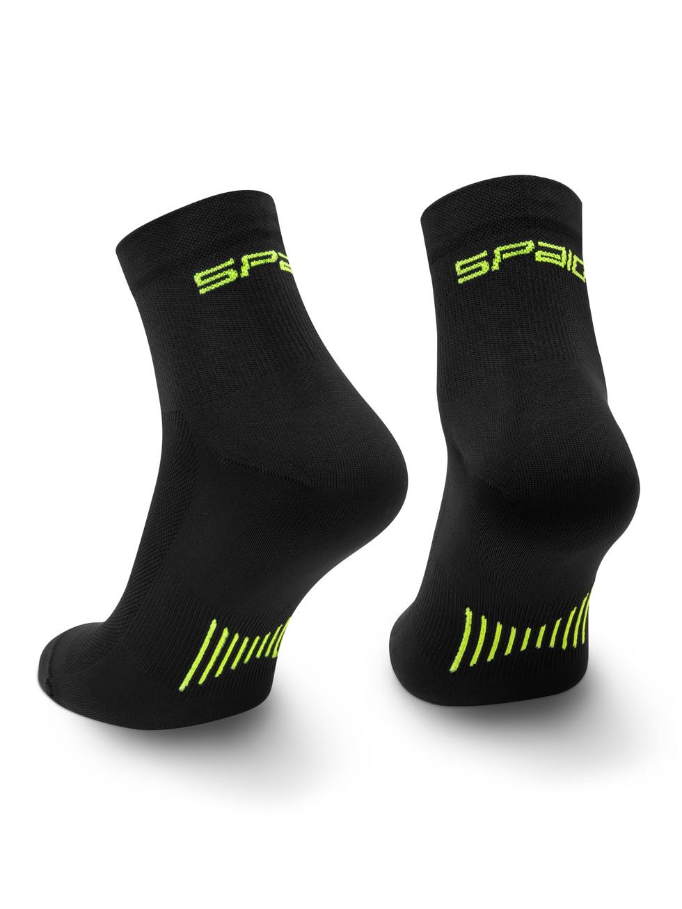 Spaio SPAIO CALZINI DA CORSA RUNNING 01 BLACK/YELLOW Hotsell