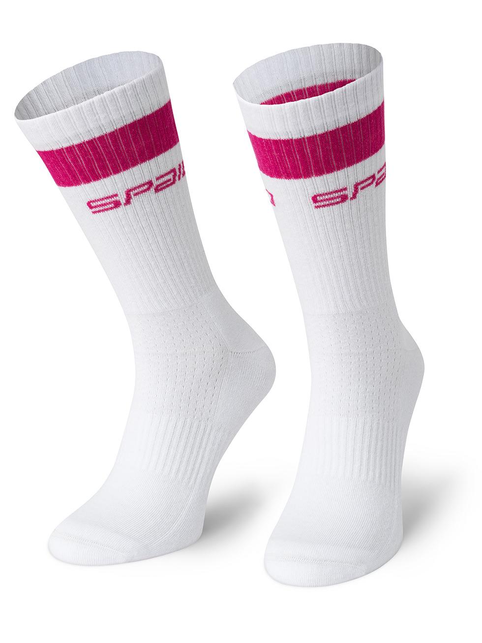 Spaio CALZINI SPAIO FLEX 02 WHITE/VIVA MAGENTA Affare Del Giorno