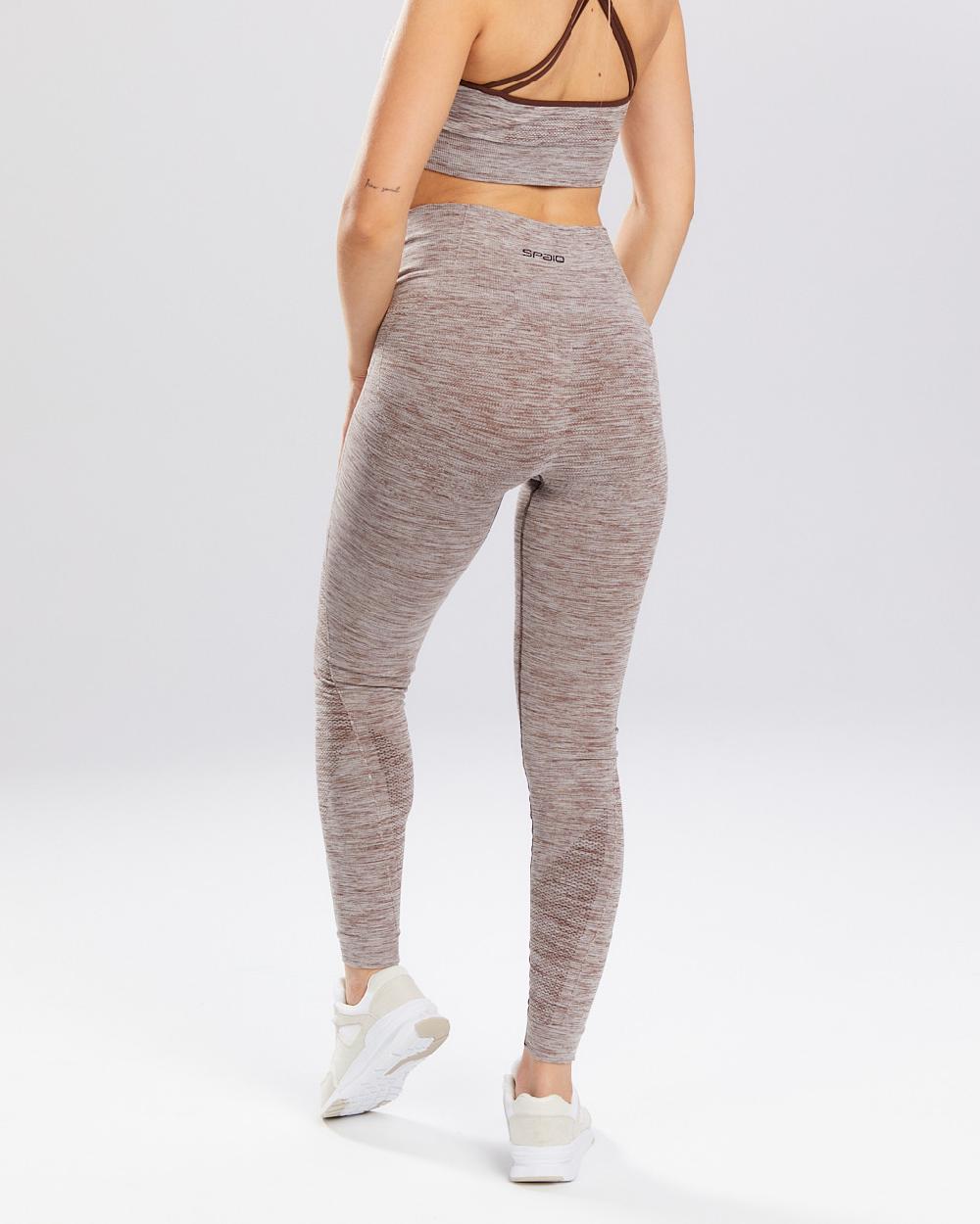 Spaio SPAIO LEGGINSY MELANGE COFFEE Pezzi Unici