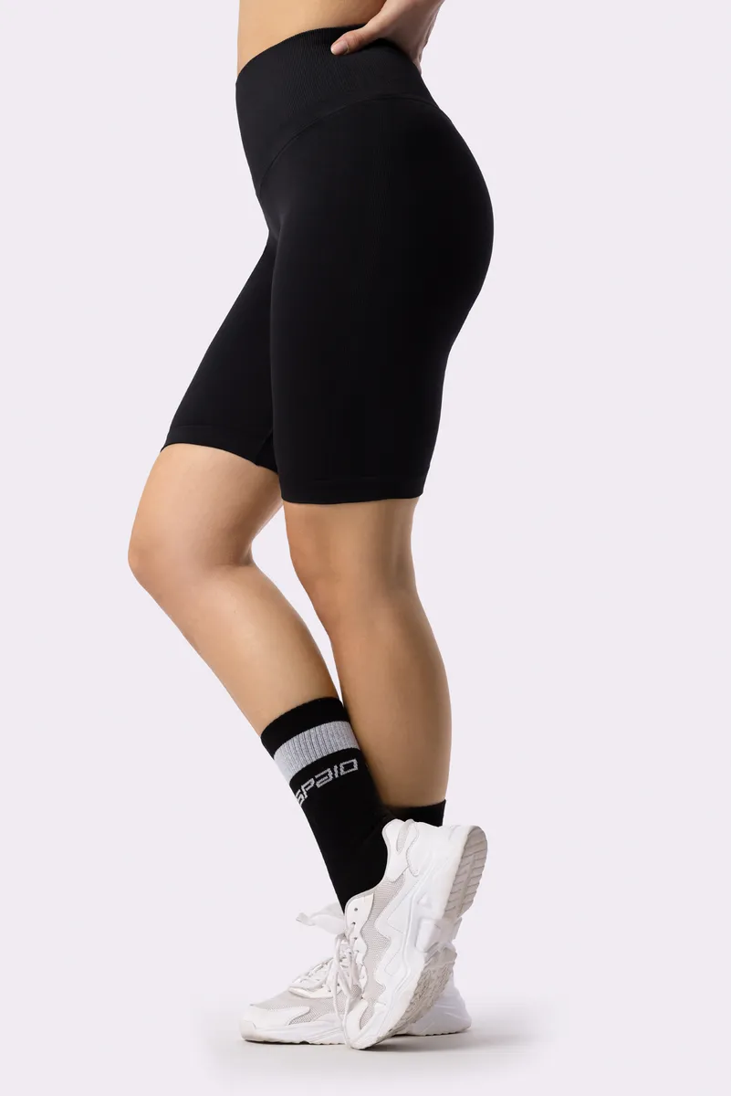 Spaio SPAIO ADAPT BIKER SHORTS BLACK BLACK Convenienza