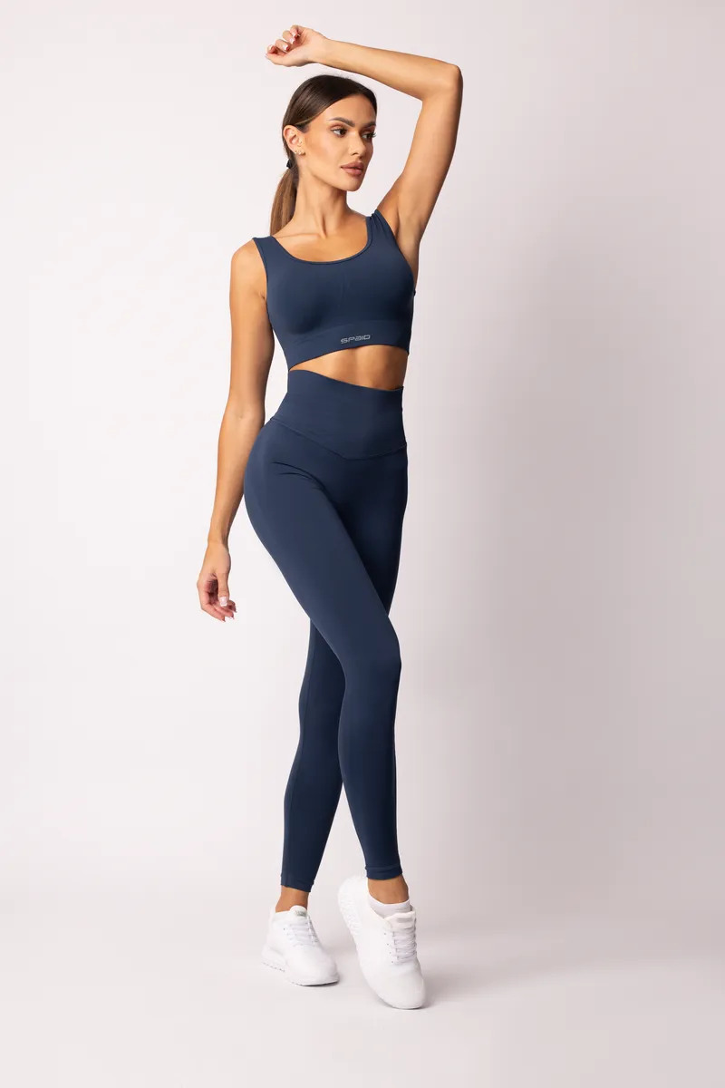 Spaio SPAIO LEGGINSY ADAPT NAVY BLUE Sconto