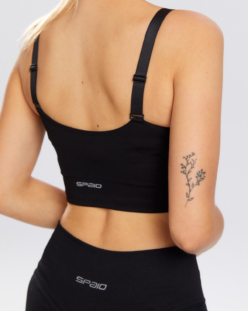 Spaio SPAIO REGGISENO SPORTIVO FLEX BLACK Economico