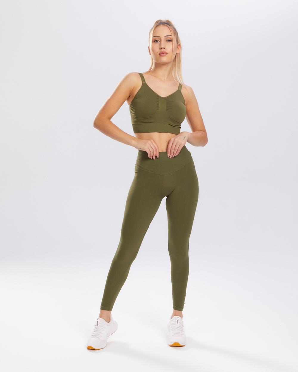 Spaio SPAIO REGGISENO SPORTIVO FLEX KHAKI Saldi