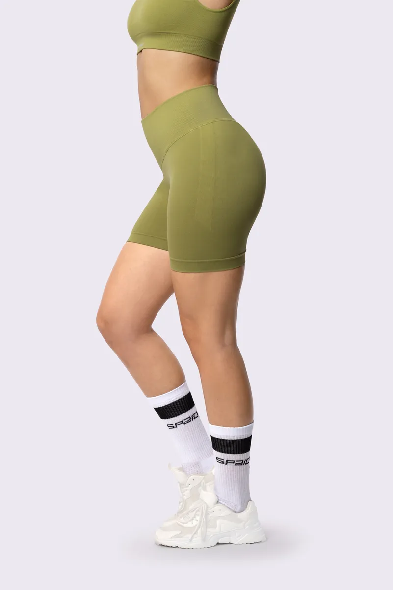 Spaio SPAIO ADAPT SHORTS GREEN OLIVE Saldi Di Fabbrica