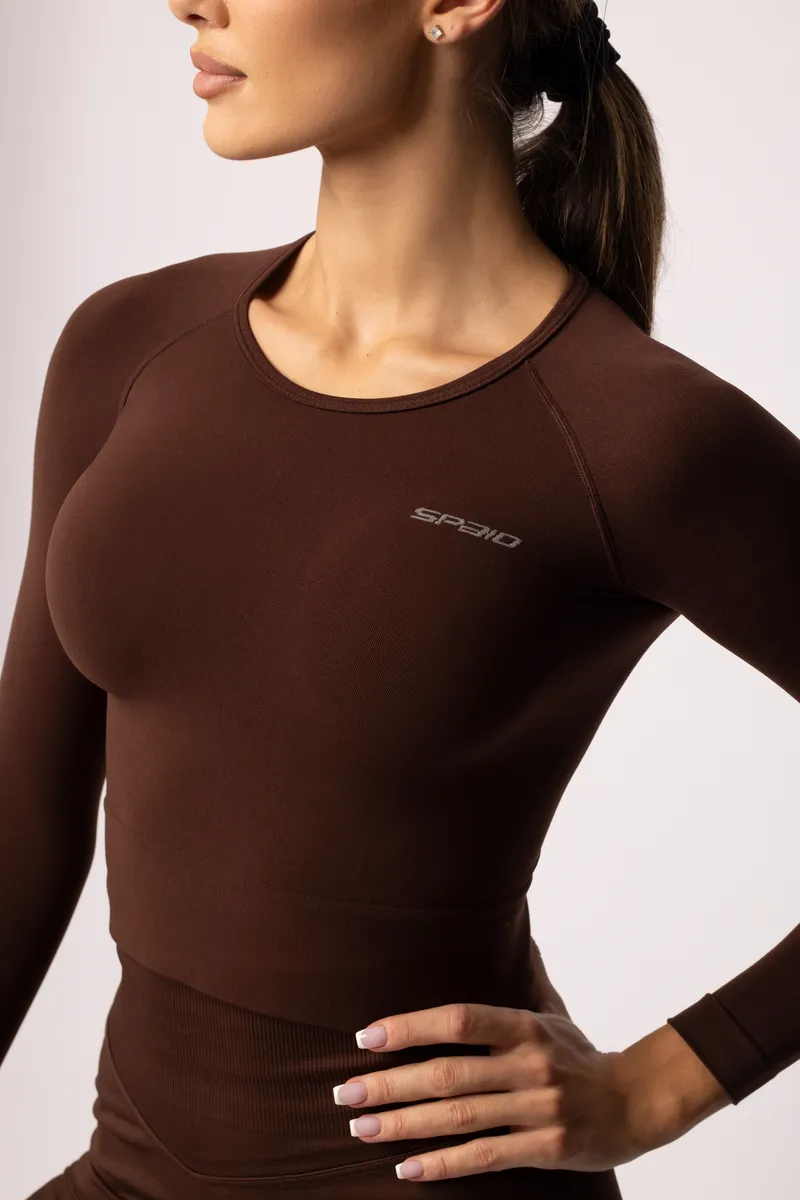 Spaio SPAIO RASHGUARD ADAPT MANICA LUNGA COFFEE I Più Venduti