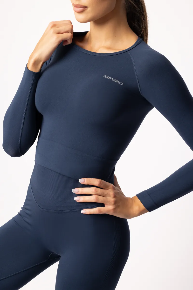 Spaio SPAIO RASHGUARD ADAPT MANICA LUNGA NAVY BLUE Vendite Flash