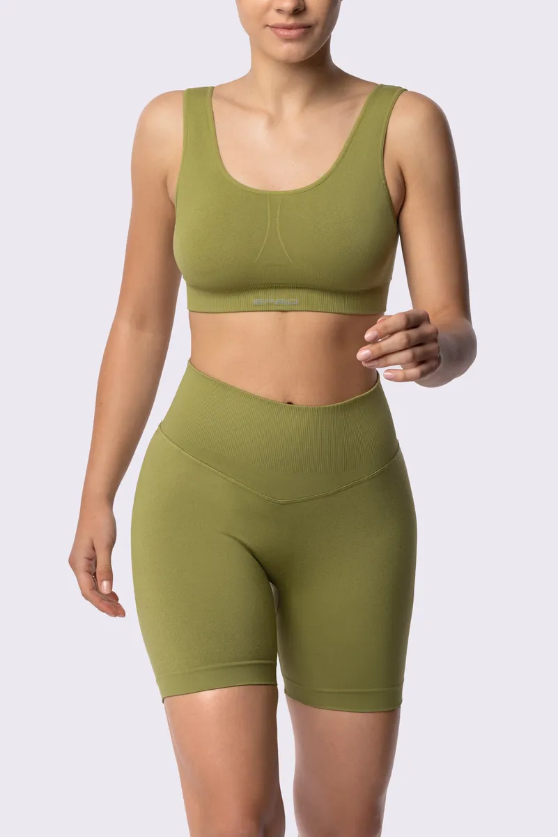 Spaio SPAIO REGGISENO SPORTIVO ADAPT GREEN OLIVE Negozio