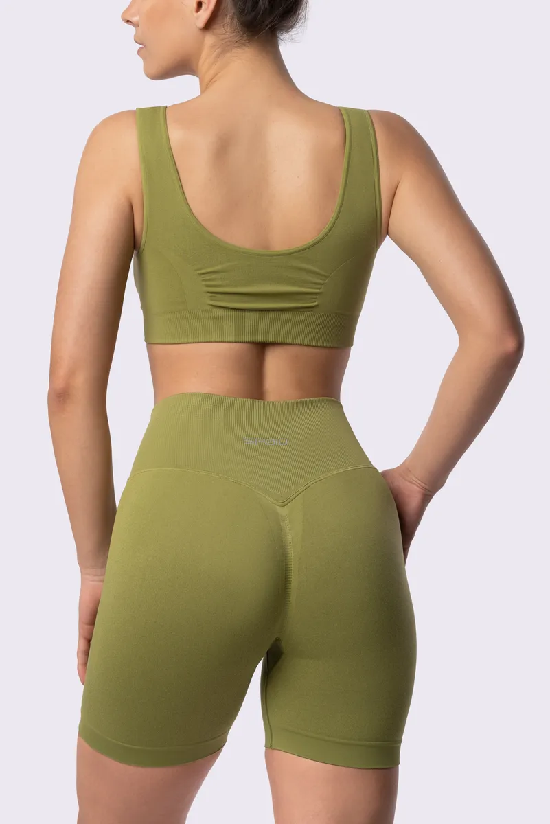 Spaio SPAIO REGGISENO SPORTIVO ADAPT GREEN OLIVE Negozio