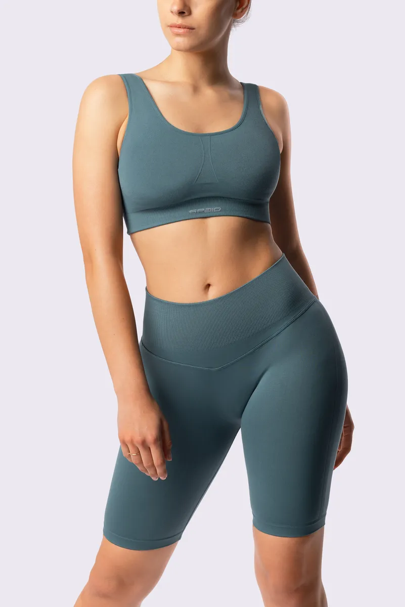 Spaio SPAIO REGGISENO SPORTIVO ADAPT CHARRED BLUE In Saldo