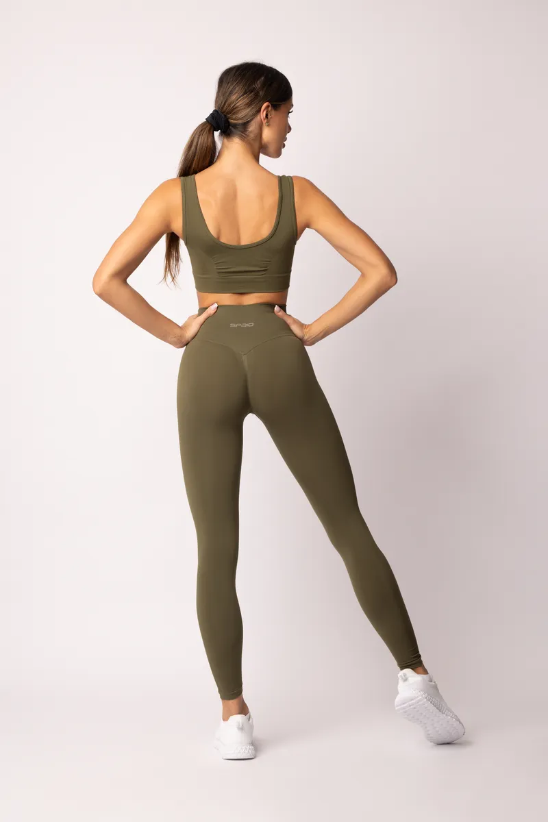 Spaio SPAIO REGGISENO SPORTIVO ADAPT KHAKI Promozione Limitata