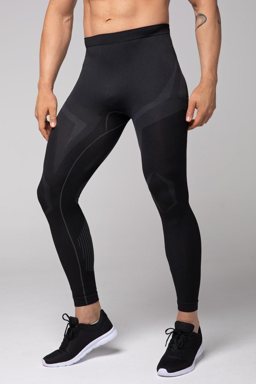 Spaio SPAIO LEGGINGS TERMOATTIVI "CONFIDENCE" NERO/GRIGIO Economico