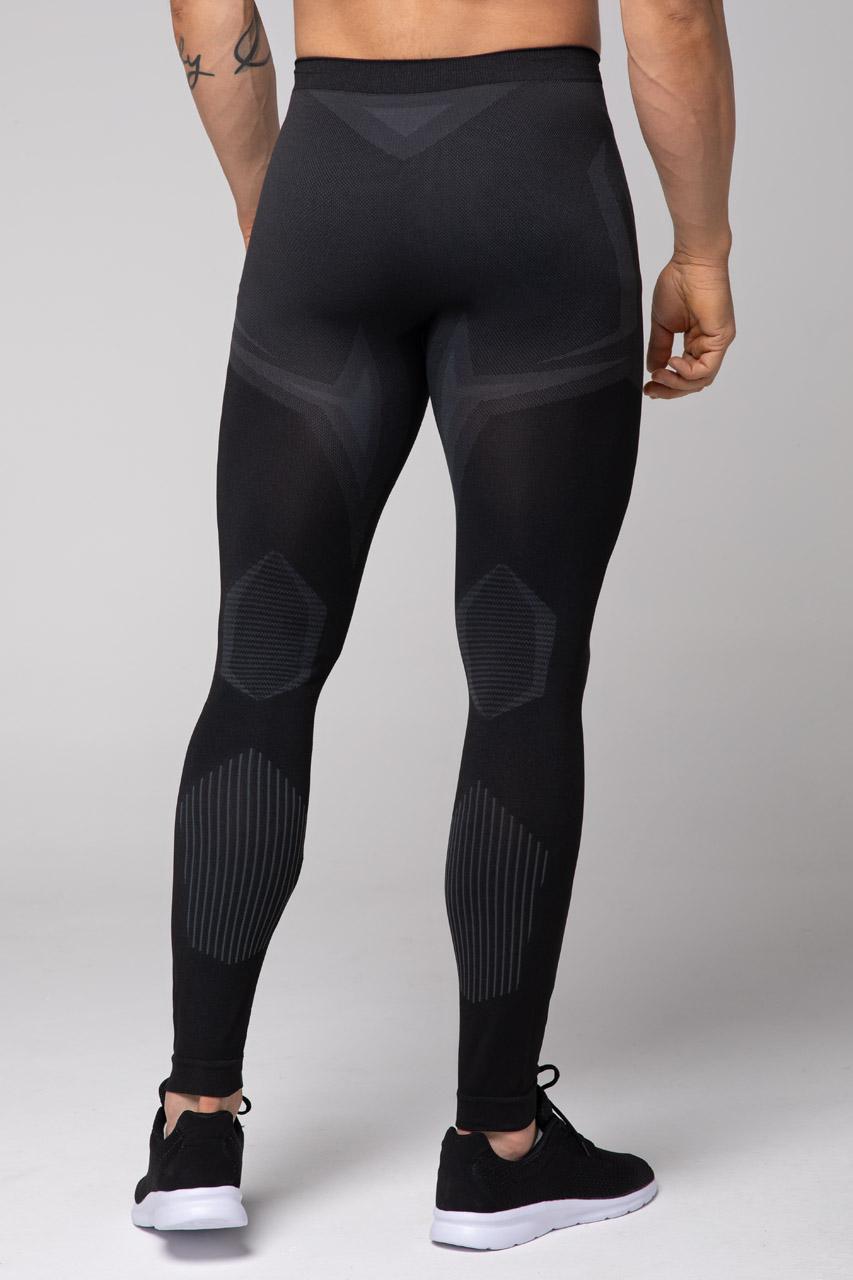 Spaio SPAIO LEGGINGS TERMOATTIVI "CONFIDENCE" NERO/GRIGIO Economico