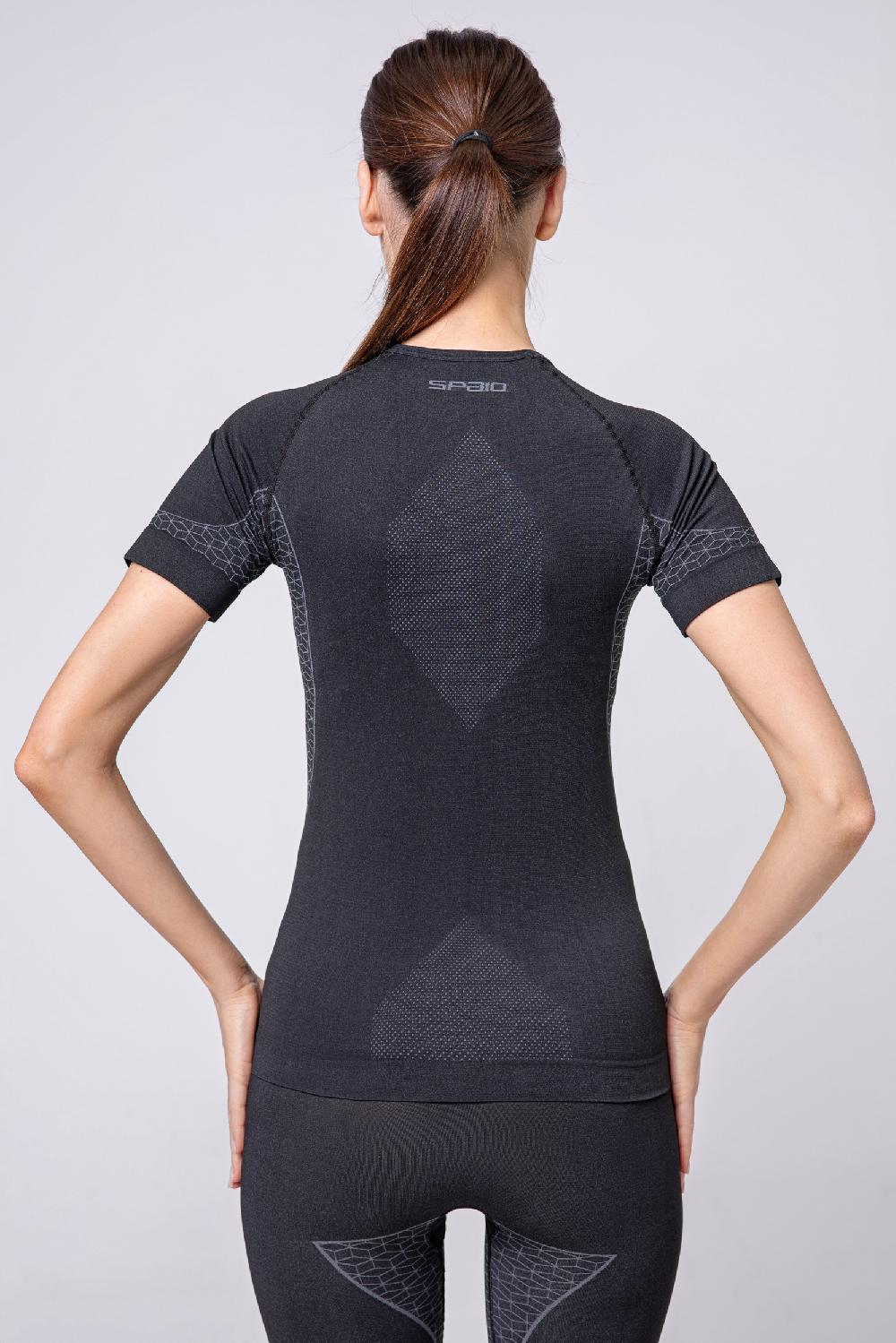 Spaio SPAIO M/C MAGLIA BREEZE DONNA NERO/GRIGIO Shopping Online