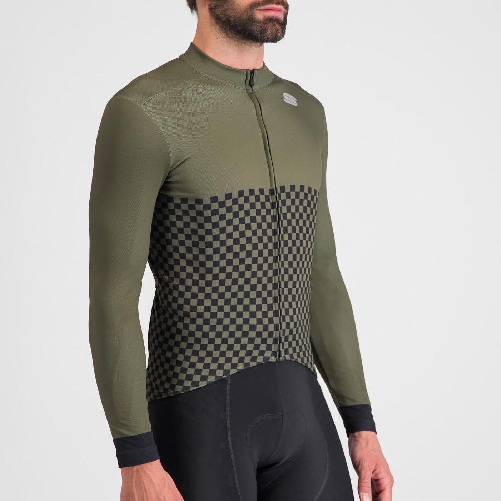 Sportful CHECKMATE THERMAL JERSEY Spedizione Gratuita