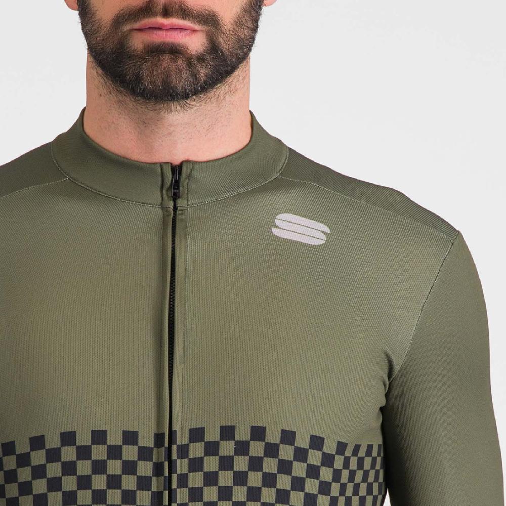 Sportful CHECKMATE THERMAL JERSEY Spedizione Gratuita